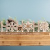 Melrose Ho Ho Ho Tabletop Sentiment Sign (Set of 2) - 2 of 4