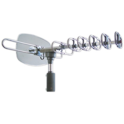 Supersonic® SC-609 360° HDTV Digital Amplified Motorized Rotating Outdoor Antenna in Silver - image 1 of 4