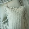 French Linen Channel Stitch Quilt & Sham Set | BOKSER HOME - 2 of 4