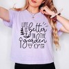 Simply Sage Market Women's Life Is Better In The Garden Short Sleeve Relaxed Fit Cropped Tee - 2 of 4