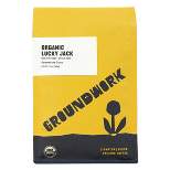 Groundwork Organic Lucky Jack Whole Bean Medium Roast Coffee - 12oz