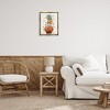 Stupell Industries Falling Leaves & Pumpkin Stack Black Framed Floater Canvas Wall Art - 2 of 4
