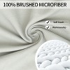 Brushed Microfiber Flat Sheet Only, Super Soft Hotel Quality Top Sheet - NTBAY - 3 of 4