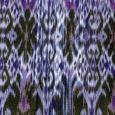 navy ikat border