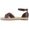 Journee Collection Womens Medium and Wide Width Lyddia Espadrille Flat Sandals - 2 of 4