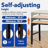Acekool Heavy Duty Adjustable Workbench, 48" Garage Table with 2000 LBS Capacity, Power Outlets & Thick Metal Frame for Home Office Workshop - 4 of 4