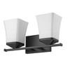 Z-Lite Darcy 2 - Light Vanity in  Matte Black - 3 of 4