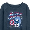 Women's - Marvel - Captain America Katakana Lightweight French Terry Slouchy - 2 of 4