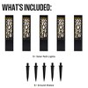 Westinghouse 30 Lumens LED Solar Bollard Set – 5-Pack (3000K Warm White) - 3 of 4