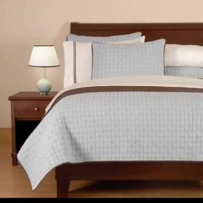 C&F Home Blue/Brown Dalton King Quilt