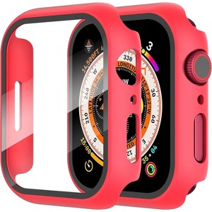 Entronix Case Compatible with iWatch Series 6/5/4/SE (3rd/2nd/1st Gen), 40mm - Hard Cover w/ Built-In Screen Protector - 1 of 4