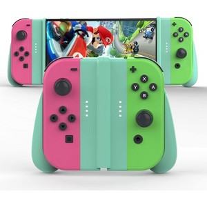 NBCP Switch Joycons Detachable Grip Compatible with Nintendo Switch/Switch OLED JoyCons Controllers - 1 of 3