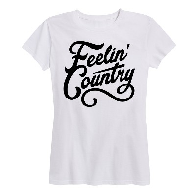 Women's - Country Casuals - Feelin' Country Short Sleeve Graphic T-Shirt