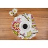 C&F Home Laney Cotton Quilted Round Reversible Placemat Set of 6 - 3 of 4