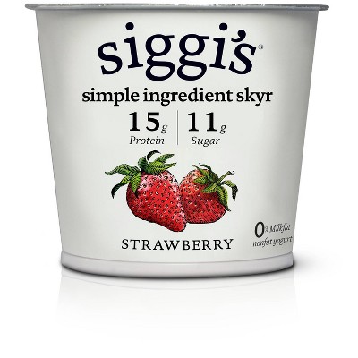 Siggi's Strawberry Icelandic Style Greek Yogurt - 5.3oz