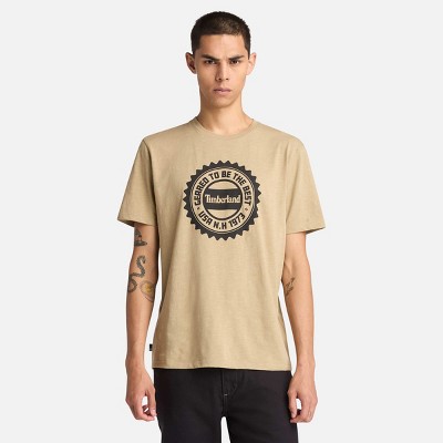 Timberland Men's Logo Short-Sleeve Slub T-Shirt