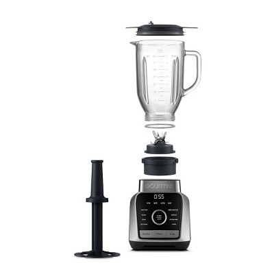 Gourmia Digital Blender with 8 Total Blend Programs, 4 Speeds &#38; Round-Plated Tamper Gray_5