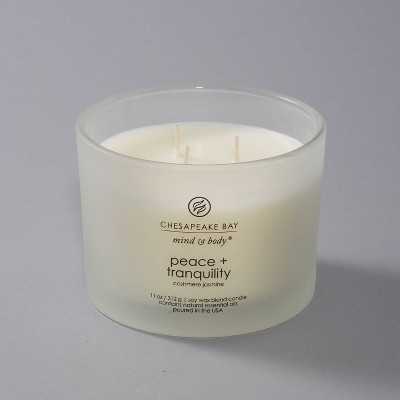 White Cashmere Woods Soy Scented Jar Candle