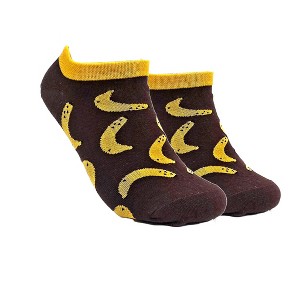 Brown Banana Ankle Socks from Sock Panda (Women's Sizes, Adult Medium) - 1 of 3
