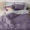 Bedsure Comforter Set - 7 Pieces Reversible Bed Set for All Seasons, Bed in a Bag with Down Alternative Comforter, Sheets, Pillowcases & Shams - 2 of 4