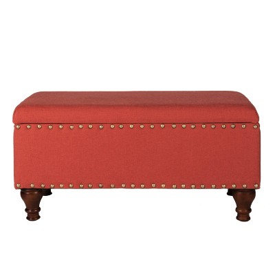 Red ottoman hot sale target