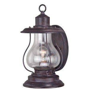 Vaxcel Dockside 1 - Light Sconce in  Weathered Patina - 1 of 4