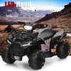 Costway 6V Kids ATV Quad Electric Ride On Car Toy Toddler with LED Light MP3 - 4 of 4