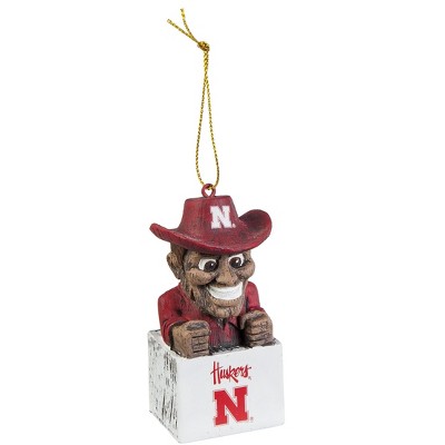 Evergreen University of Nebraska Team Mascot Ornament