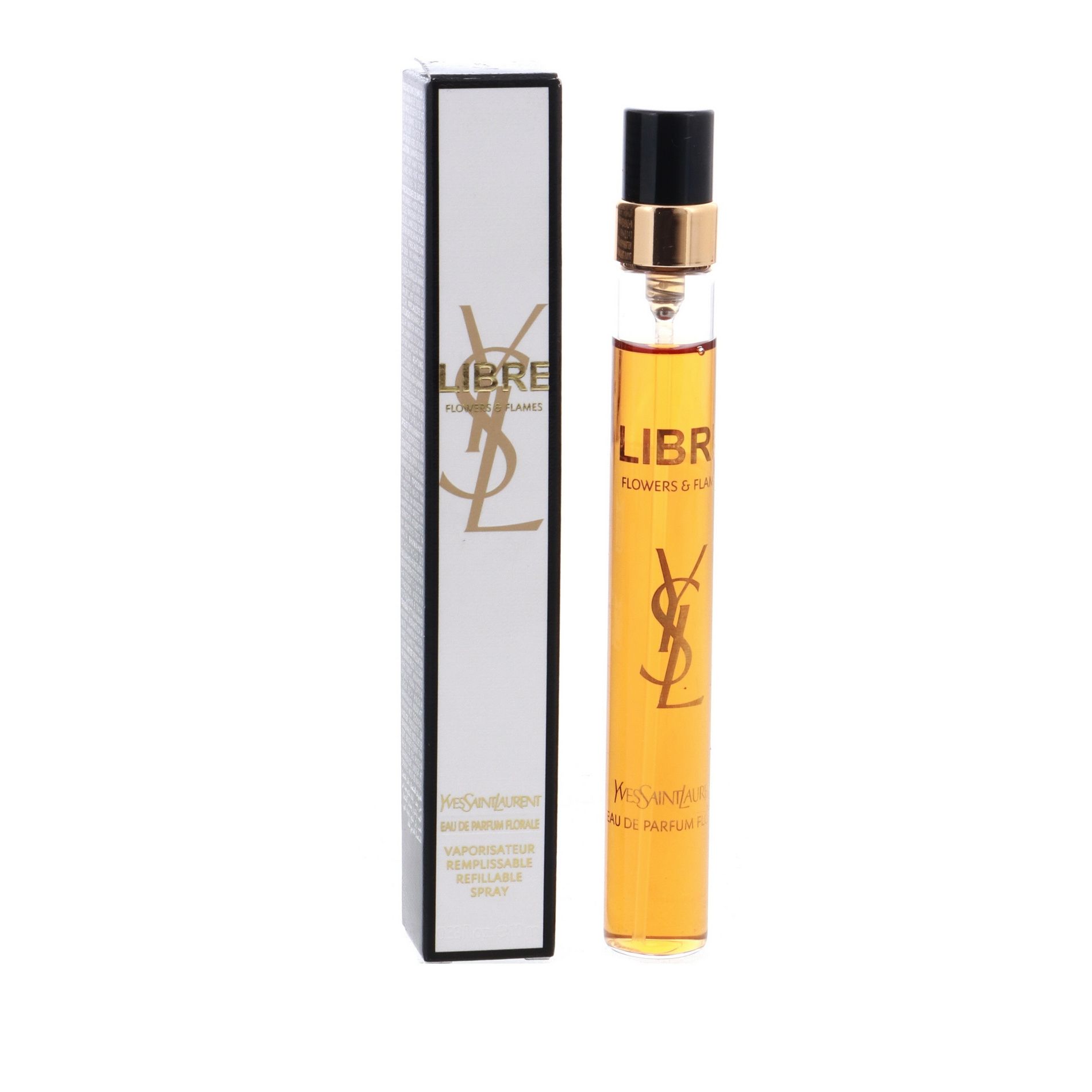 Yves Saint Laurent Libre Flowers & Flames Eau De Parfum Florale, 0.33 oz