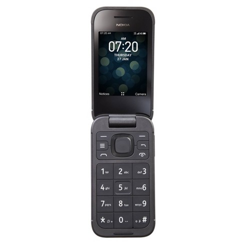 Tracfone Prepaid Nokia 2760 Flip 4G (32GB) CDMA Smartphone - Black - image 1 of 4