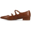 Journee Women's Gretel Multistrap Ballet Pumps - 2 of 4