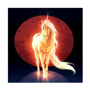 Trademark Fine Art -JoJoesArt 'Last Unicorn' Canvas Art - 1 of 4