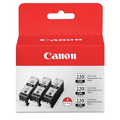 Canon 2945B004 (PGI-220) Ink Black 3/PK
