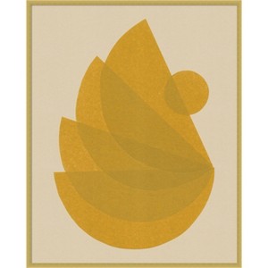 Amanti Art Balanced Unbalance No 1 by Alisa Galitsyna Wood Framed Wall Art Print - 1 of 4
