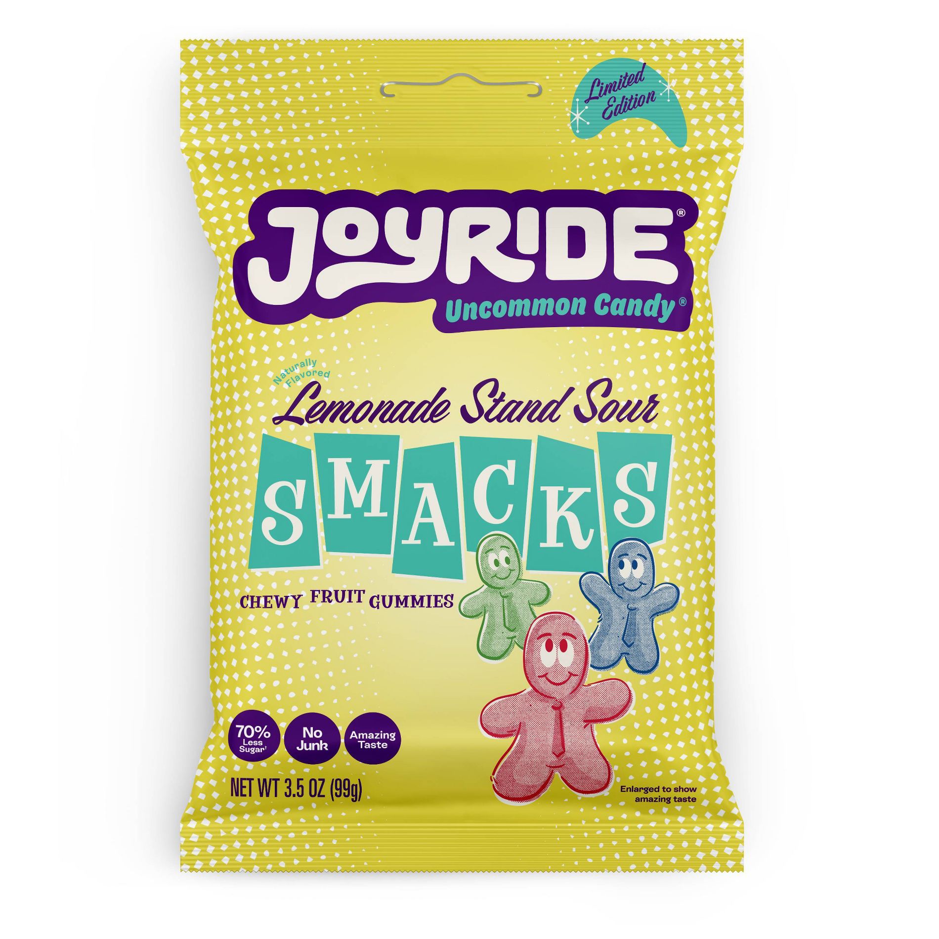 JOYRIDE Lemonade Stand Smacks Candy - 3.5oz