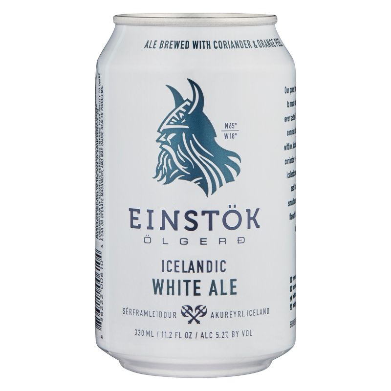 Einstok Icelandic White Ale Beer - 6pk/11.2 fl oz Cans, 2 of 4