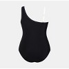 Women's Chic White Colorblock Plus Size One-Piece Swimsuit - Cupshe - 4 of 4