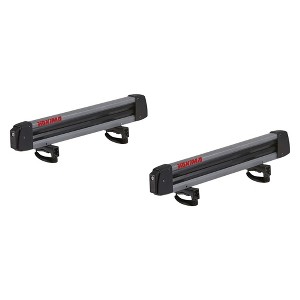 Yakima FreshTrack 4 Universal Car Roof Top Mount Cargo Rack for Skis and Snowboards with Integrated SKS Locks and SkiLift Attachment, Black - 1 of 4