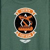 Women's - Top Gun: Maverick - Coyote Badge Lightweight French Terry Slouchy - 2 of 4