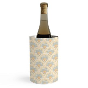 Iveta Abolina Fan Florals Yellow Wine Chiller - 1 of 2