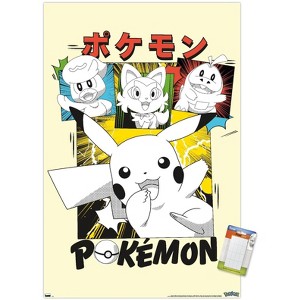 Trends International Pokémon - Smiles Anime Unframed Wall Poster Prints - 1 of 4