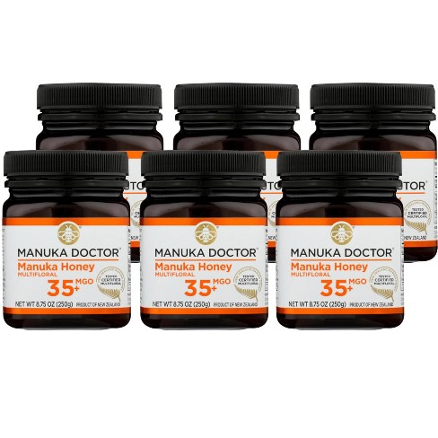 Manuka Doctor Manuka Honey Multifloral Mgo 35+ - Case Of 6/8.75 Oz : Target