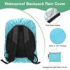Unique Bargains Waterproof Backpack Rain Cover with A Carry Pouch for Hiking/Biking 1 Pc - 2 of 4
