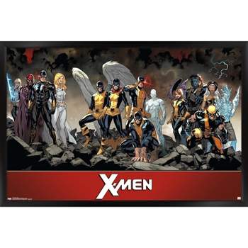 Trends International Marvel Comics - The X-Men - Team Framed Wall Poster Prints