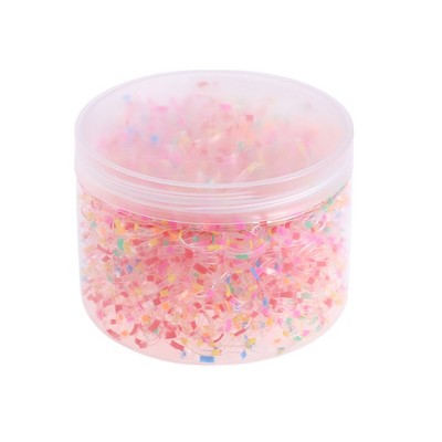 Unique Bargains Women Fashion Hair Rope Clear Colorful 1000 Pcs