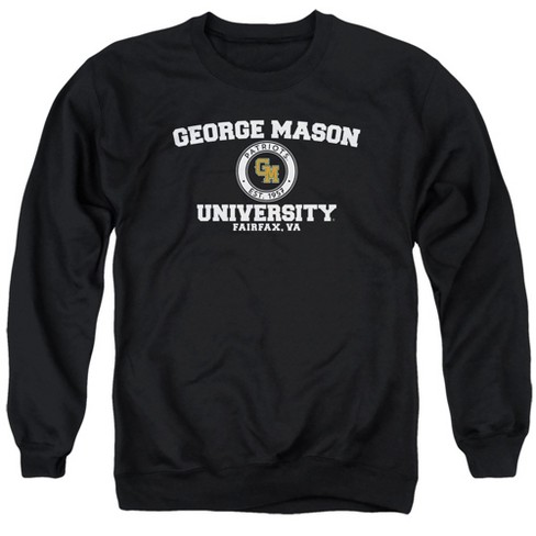 George Mason University Official Circle Logo Unisex Adult Crewneck Sweatshirt Target