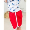 RuggedButts Boys UPF50+ Sun Protected Dolphin Hem Swim Trunks - 3 of 4