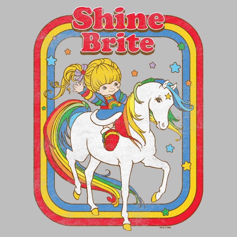 Men's Rainbow Brite Starlite Shine Brite T-Shirt, 2 of 6