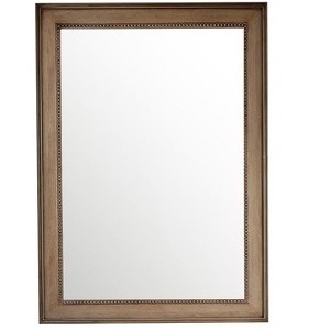 James Martin Vanities Bristol 29" Rectangular Mirror, Whitewashed Walnut - 1 of 1