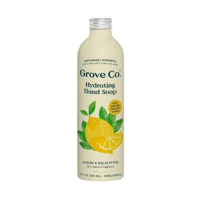 Grove Co. Hydrating Hand Soap - Lemon & Eucalyptus - 13oz